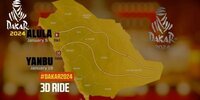 Die Route der Rallye Dakar 2024