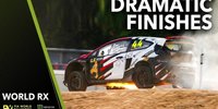 Die spektakulärsten Zieleinläufe im Rallycross
