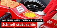 Die zehn hässlichsten Siegerautos der Formel-1-Geschichte