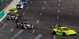 Bild zum Inhalt: DTM Lausitzring 2024: Brenzlige Szenen im Sonntagsrennen