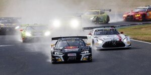Bild zum Inhalt: DTM Lausitzring 2024: Verrücktes Regenrennen am Samstag
