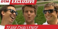 DTM Team-Challenge: Baumstammwerfen