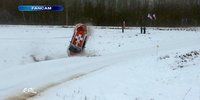 ERC Rallye Liepaja: Unfall Jonathan Hirschi