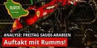 F1 in Saudi-Arabien: Schwerer Crash am Freitag!