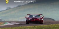 Ferrari 296 GT3 beim Test in Fiorano