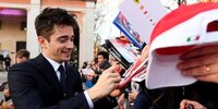Ferrari-Launch: Interview Charles Leclerc