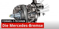 Formel-1-Technik: Die Vorderradbremsen von Mercedes