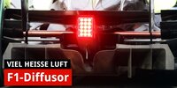 Formel-1-Technik: Doppeldiffusor und angeblasener Diffusor