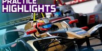 Formel E Berlin: Jean-Eric Vergne im Training vorn