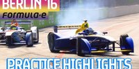 Formel E: Mächtig Action im Training von Berlin