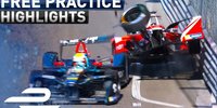 Formel E Monaco: Rosenqvist crasht in FP1