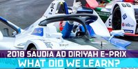 Formel E Riad 2018: Die Erkenntnisse aus Rennen 1