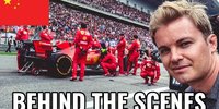 GP China: Backstage mit Nico Rosberg