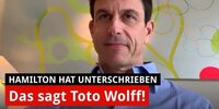 Hamilton-Vertrag mit Mercedes: Das sagt Wolff!