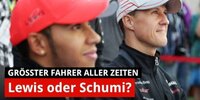 Hamilton vs. Schumacher: Wer ist der Größte?