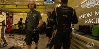 Heftiger Aston-Martin-Abflug in Le Mans