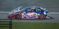 Heftiger NASCAR-Unfall in Kansas