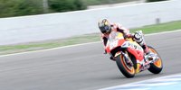 Honda testet privat in Jerez
