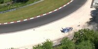 Horrorcrash von Laurens Vanthoor im Top-Qualifying