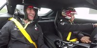 Hot-Lap mit Lewis Hamilton in Austin