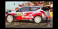 Hyundai bei der Rallye Spanien: Tag 3