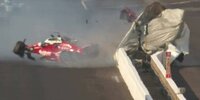Indy 500: Crash von Spencer Pigot 