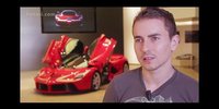 Jorge Lorenzo besucht Ferrari