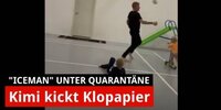 Kimi kickt Klopapier: So lustig ist's bei den Räikkönens!