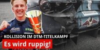 Kollision im Titelkampf: "Hat ganz früh gebremst"