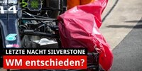 Letzte Nacht in Silverstone: "Pirelli hat gewarnt"
