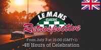 Live: 48 Stunden Rückblick auf Le Mans Classic