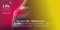 Livestream Präsentation VW Golf 8 (deutsch)