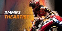 Marquez wird auf der Honda CBR1000RR zum Künstler