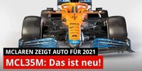 McLaren-Launch 2021: Das ist neu am MCL35M!