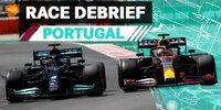 Mercedes-Debrief Portugal: Sensor- und Reifenprobleme