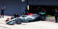 Mercedes: So lief der Shakedown des W13 in Silverstone
