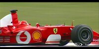 Mick Schumacher im Ferrari F2002