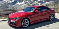 Mit der Alfa Romeo Giulia QV in Italien