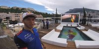 Mit Pierre Gasly auf der Energy-Station