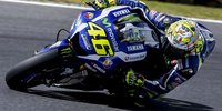 MotoGP-Action: Valentino Rossi auf Phillip Island