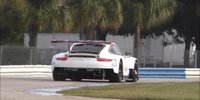 Neuer Porsche 911 RSR im Sebring-Test