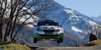 On-Board mit Skoda bei der Rallye du Valais