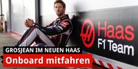 Onboard: Grosjeans erste Runde im neuen Haas VF-20