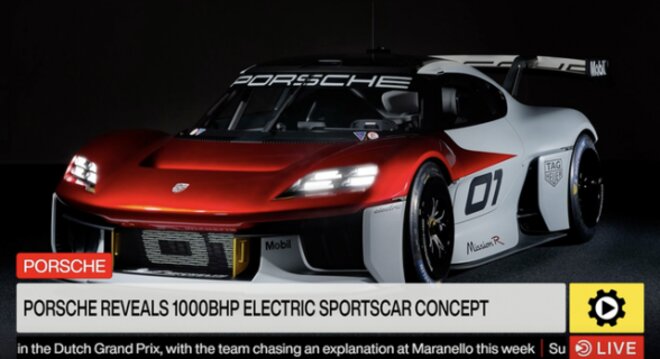 Porsche Mission R: Rennwagen mit 1.000 PS!
