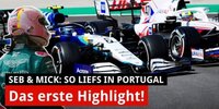 Portugal: So lief das Rennen für Vettel & Mick!