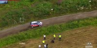 Rallye Finnland: Crash von Hayden Paddon