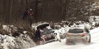 Rallye Liepaja: Unfall von Alexej Lukjanuk 