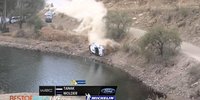 Rallye Mexiko: Ott Tänak crasht in einen See