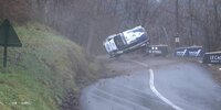 Rallye Monte Carlo: Crash von Suninen