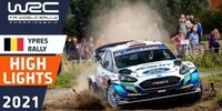 Rallye Ypern 2021: Heftiger Abflug von Katsuta